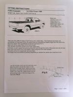 Tonneau Cover - Ford Ranger (Einzelkabine) Saarland - Beckingen Vorschau