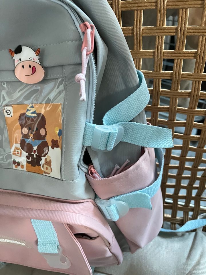 Kawaii Rucksack Kekemi Bag leicht rosa hellblau Zucker in Dresden