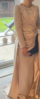 Abendkleid Hijab Pinar Şems beige Duisburg - Duisburg-Mitte Vorschau