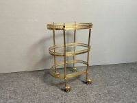 Servierwagen 50er 60er Messing Serving Trolley Mid Century Häfen - Bremerhaven Vorschau