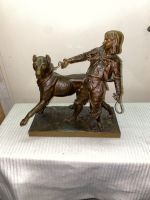 Bronze Antik Berndorf Jüngling mit Hund Rarität Essen - Rüttenscheid Vorschau
