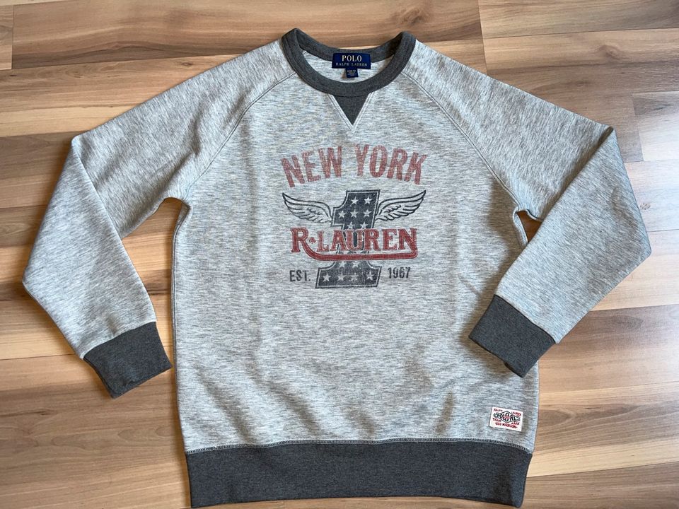 Neuw. Polo Ralph Lauren Sweatshirt 152 Sweater NP80€ 1xgetragen in Hamburg