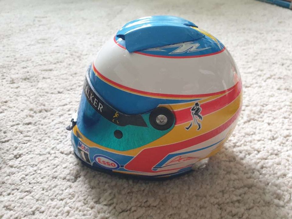 Fernando Alonso 2015 McLaren Helm 1:2 1/2 in Marktschellenberg