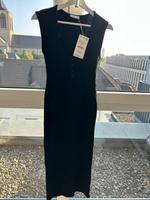 ZARA schwarzes enges Baumwollkleid - gerippt NEU S Innenstadt - Köln Altstadt Vorschau