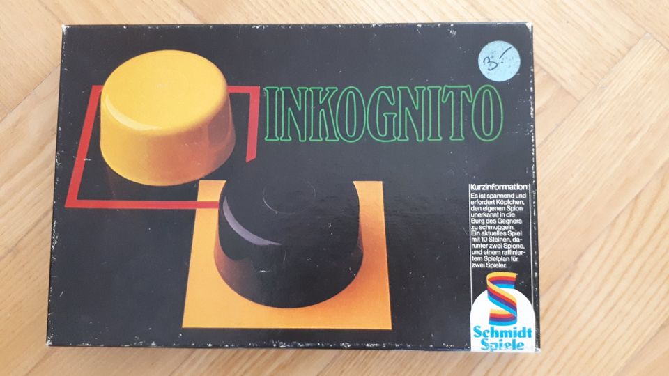 Gesellschaftsspiel INKOGNITO von Schmidt Spiele in Villingen-Schwenningen