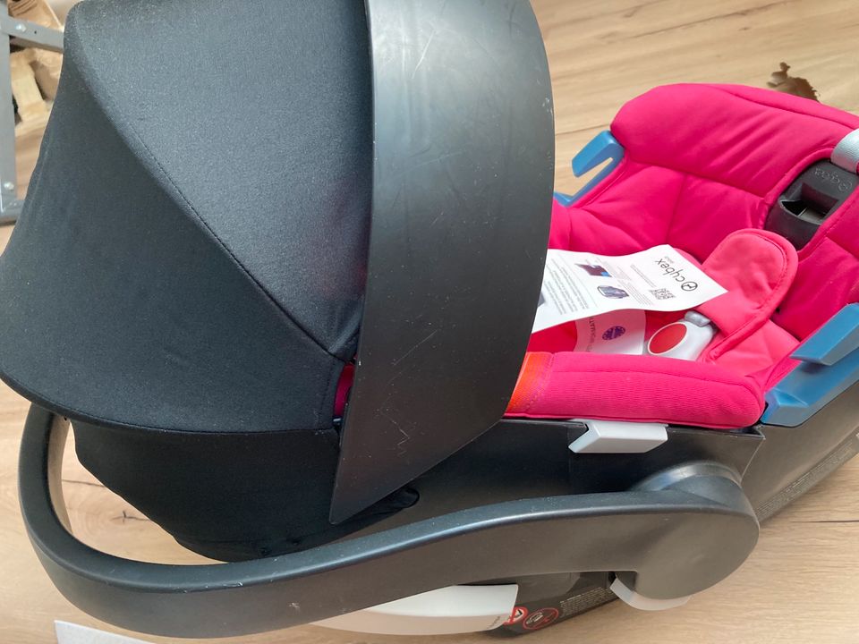 Babyschale Autoschale Autositz Cybex ATON 5 Anton rosa "maxicosi" in Ingolstadt