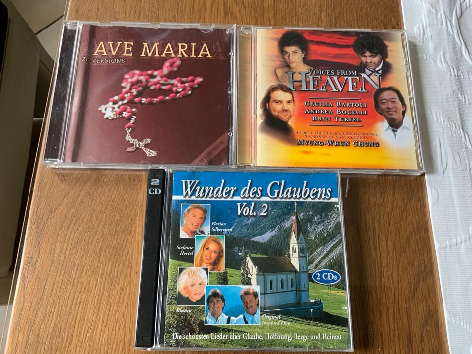 4 CDs mit Spirituelle Musik in Kevelaer