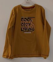 Senfgelbes Langarm-Shirt in Größe 116 Berlin - Lichtenberg Vorschau