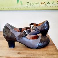 SOMMER-Damen-Leder-Pumps, Gr.39, Marke JANA, 50er-Jahre – Chic Brandenburg - Werder (Havel) Vorschau