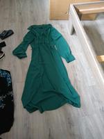 grünes Wickelkleid mit  Beinschlitz Bayern - Rödental Vorschau