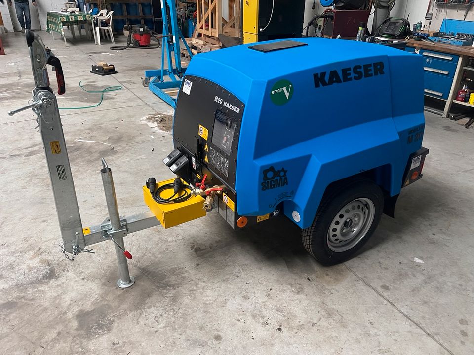 Kaeser M 20 Kompressor/Baukompressor „Sofort verfügbar“ in Bad Bentheim