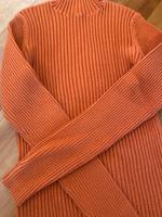Bequemer orangener herbstpulli mit Kragen von edc Gr. S/M Kr. Dachau - Röhrmoos Vorschau