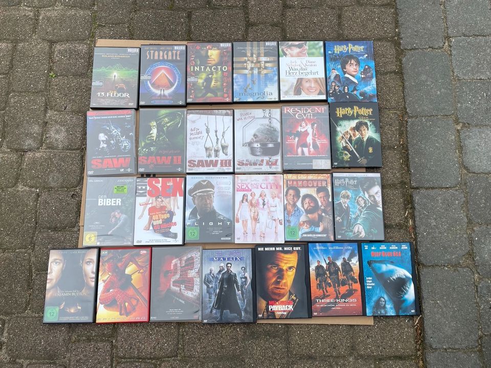 DVDs, teilweise Original verpackt in Norderstedt