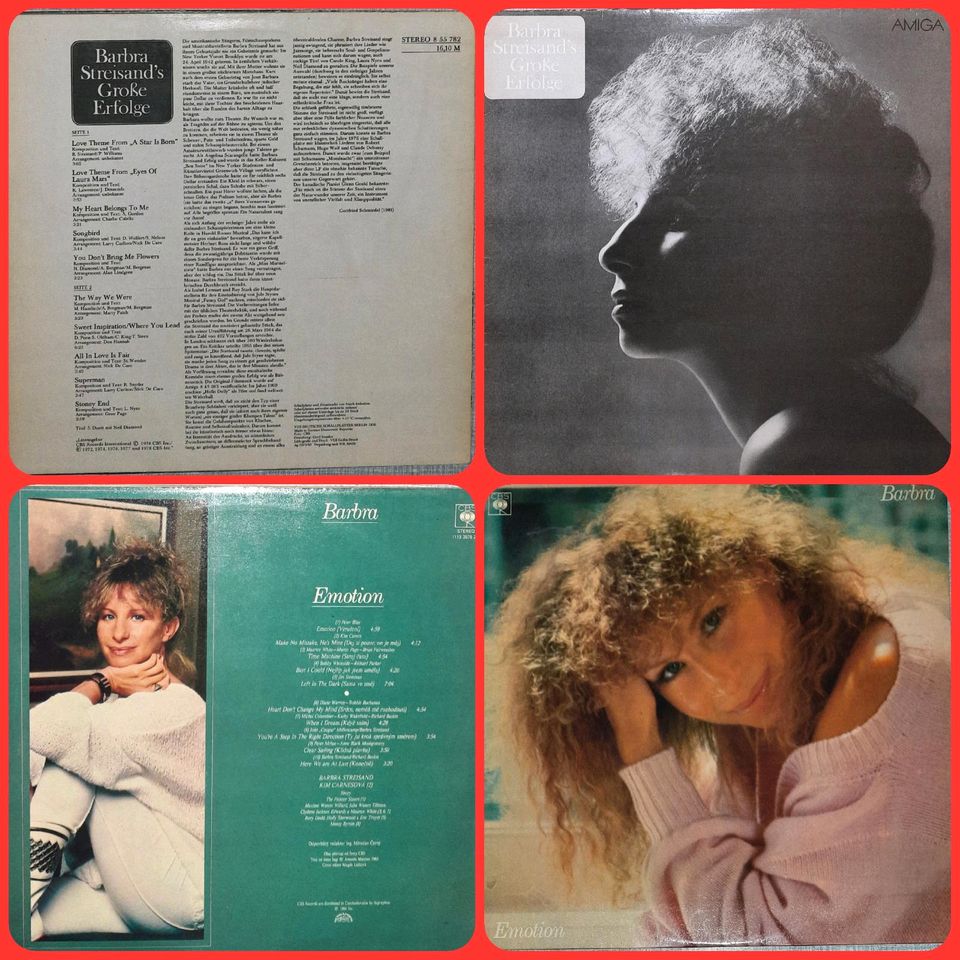 Barbara Streisand LP-1981, Amiga Vinylschallplatte in Leipzig