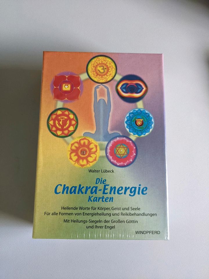 Chakra Energie Karten, Buch, Walter Lübeck, Esoterik in Bad Salzuflen