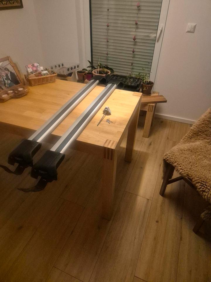 THULE WingBar Edge Dachträger Relingträger Raised Rail Fuß 7204 in Wismar