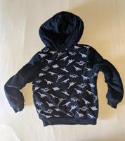 Kuscheliger Kapuzenpulli schwarz mit Dinos Gr. 110/116 Baden-Württemberg - Karlsbad Vorschau