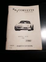 R&J Corvette Parts Catalog/ Teilekatalog #380 1980 Bayern - Üchtelhausen Vorschau