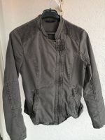 Tom Tailor Biker Jacke Grau / anthrazit Gr M Hessen - Wartenberg Vorschau