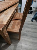 Holztisch massiv mit 4 Stühlen Essen - Steele Vorschau