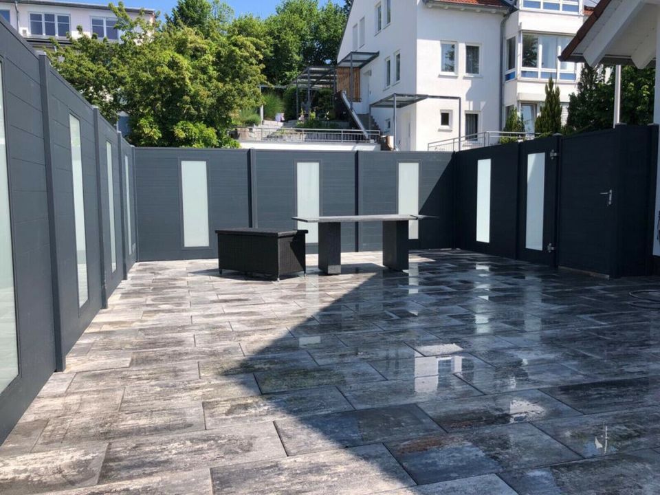 Sonderpreis ! Gartenzaun Aluminium Sichtschutz Zaun Alu Zaun in Grevenbroich