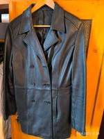 Schwarzer Leder Blazer Hessen - Wiesbaden Vorschau