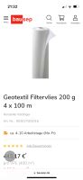 Unkrautvlies / Filtervlies Klasse 3 200g/m2 Saarland - Völklingen Vorschau