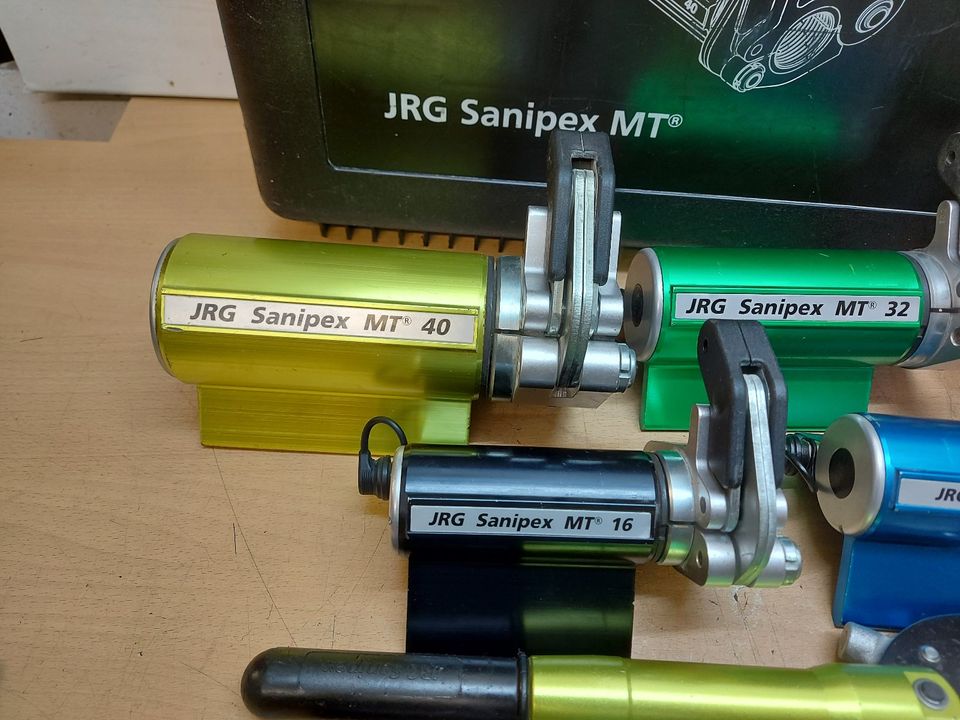 JRG Sanipex MT Hydraulik Werkzeug Montagekoffer 16-40 Presszange in Dortmund