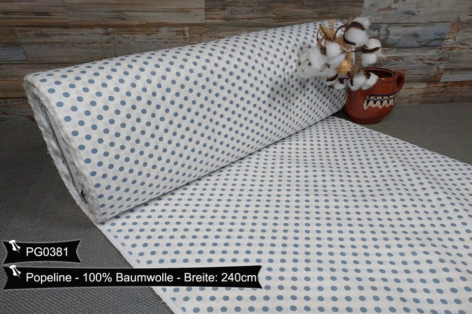 Neu im Sortiment Popeline Doppelbreit 240cm VERSANDFREI Baumwollstoff Stoffe Meterware ab 50cm Baumwolle Bastelstoffe Kinderstoffe Babystoff Hochwertige Patchwork Dekostoffe Deko Stoff Öko-Tex in Leipzig