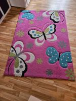 Kinderteppich pink Schmetterlinge 120 x 170 cm Berlin - Marzahn Vorschau