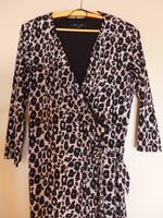 Kleid Gr 38 Comma Animalprint Wickeloptik neuwertig Nordrhein-Westfalen - Borken Vorschau