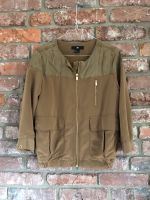 H&M Cargo Blouson Bomberjacke Jacke Taschen Zipper gold khaki 34 Nordrhein-Westfalen - Siegen Vorschau