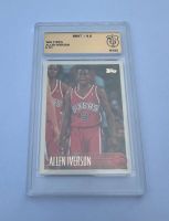 1996 Topps Allen Iverson RC #171 GSG 9 Düsseldorf - Unterrath Vorschau