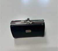 Mini Portemonnaie Leder mit Taschenbügel Verschluss schwarz 9 x 5 Frankfurt am Main - Niederursel Vorschau