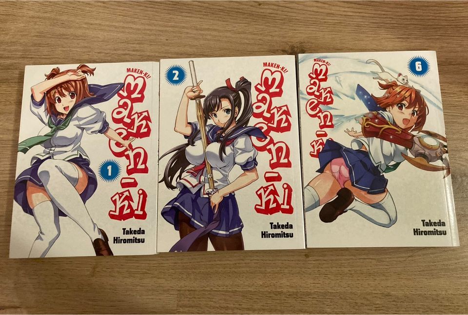 Maken-ki Manga Band 1,2,6 in Hengersberg