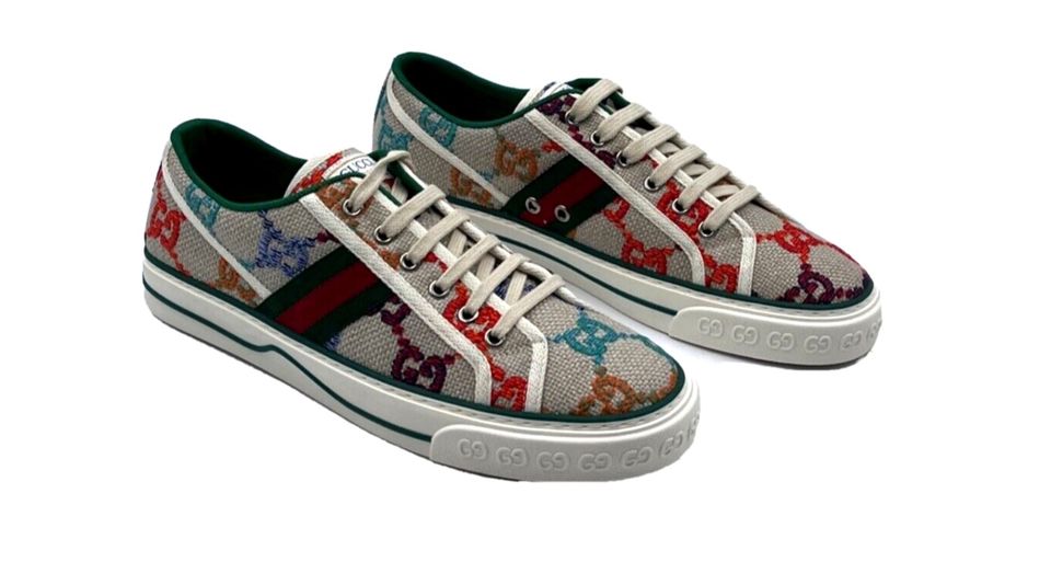 GUCCI Tennis 1977 sneaker mit GG Multicolor Logo in Freilassing