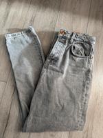 Graue Stradivarius Mom Jeans Hessen - Bad Hersfeld Vorschau