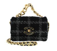 ORIGINAL Handtasche CHANEL 19 Tweed schwarz Quilted Flap Bag Nordrhein-Westfalen - Radevormwald Vorschau