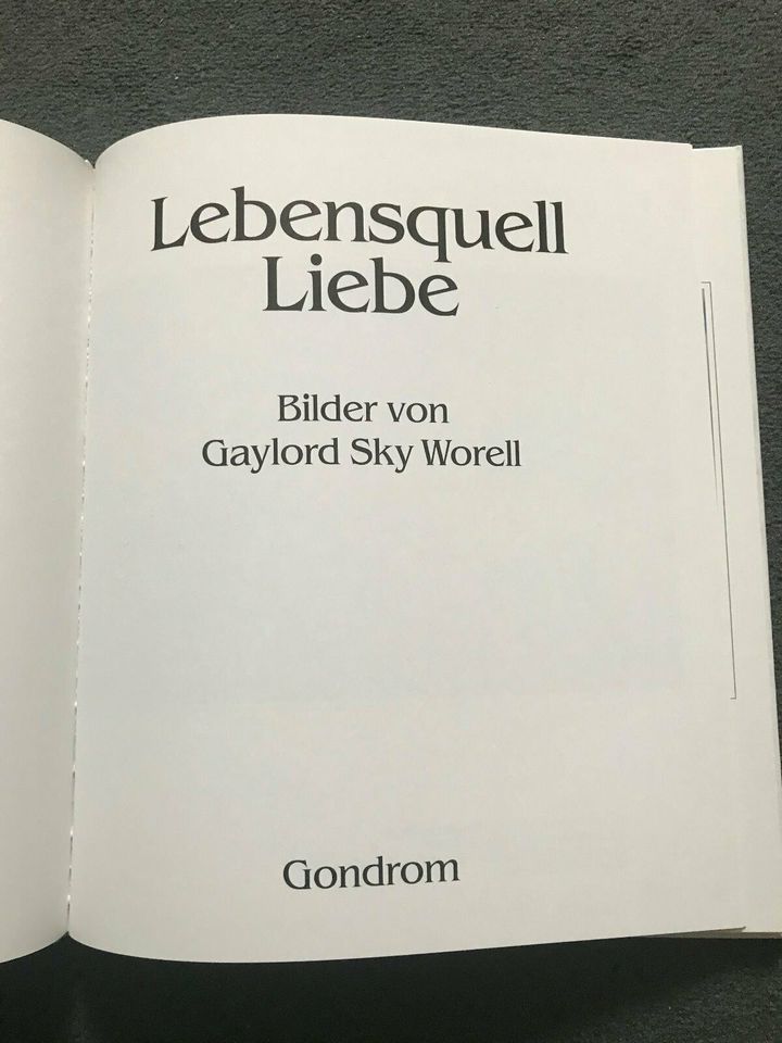 Lebensquell Liebe - Gedanken und Bilder (Buch) in Duisburg