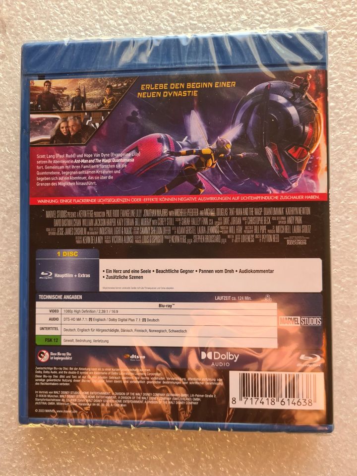 Ant-Man And The Wasp - Quantumania [2023, Blu-ray] NEU! in Gifhorn
