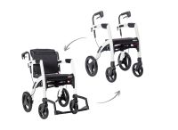 SALJOL Rollz Motion 2.1 Rollator-Rollstuhl pebble white Nordrhein-Westfalen - Dülmen Vorschau
