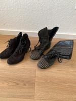 Gothic wgt boots stiefel Stiefeletten punk alternativ Nieten Leipzig - Eutritzsch Vorschau
