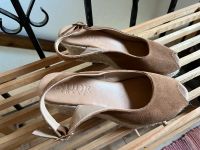 Peep Toe Schuhe mit Keilabsatz von Nude Gr. 38 Bayern - Hemhofen Vorschau