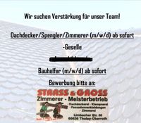 Bauhelfer / Zimmermann / Dachdecker / Spengler (m/w/d) Saarland - Tholey Vorschau