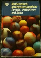 Formelsammlung Mathematik, Naturwissenschaften Bayern - Hammelburg Vorschau