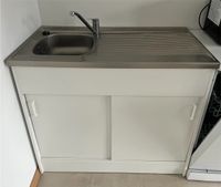 Küchenspüle Spülschrank inkl. Armaturen mit Unterschrank, weiß Brandenburg - Stahnsdorf Vorschau