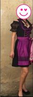 Dirndl schwarz - lila Hessen - Lollar Vorschau
