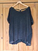 Tredy Blusenshirt Gr. 48 dunkelbraun Batiklook Nordrhein-Westfalen - Warendorf Vorschau