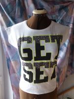 T-Shirt Shirt weiß Glitzer Straß C&A XS 146 152 ❤️NEU +Etikett❤️ Kr. Altötting - Burgkirchen Vorschau