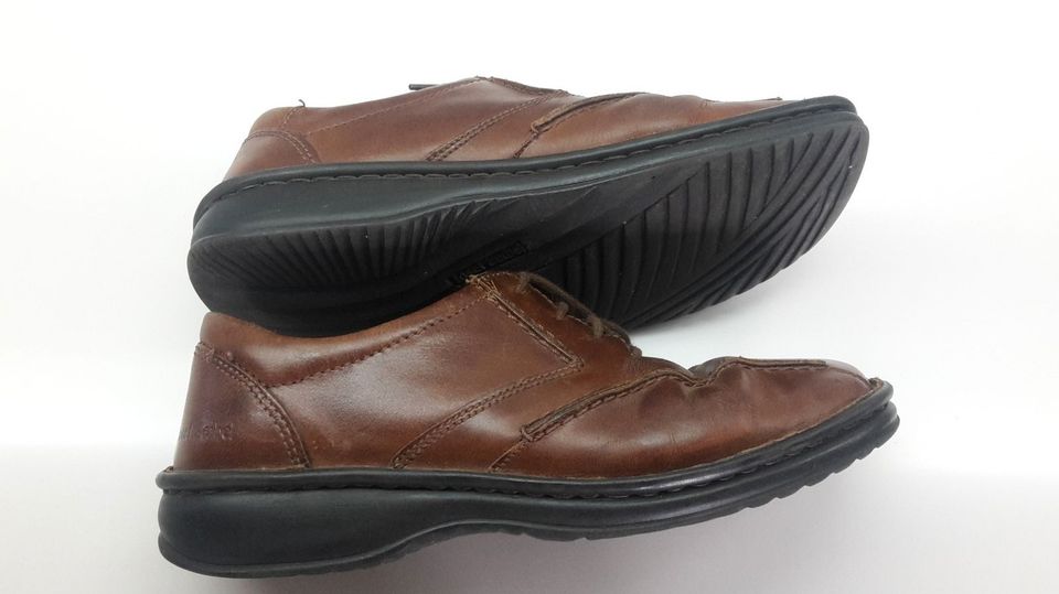 Leder Schuhe Schnürschuhe Josef Seibel Gr. 36 braun Schnürschuh in Jena